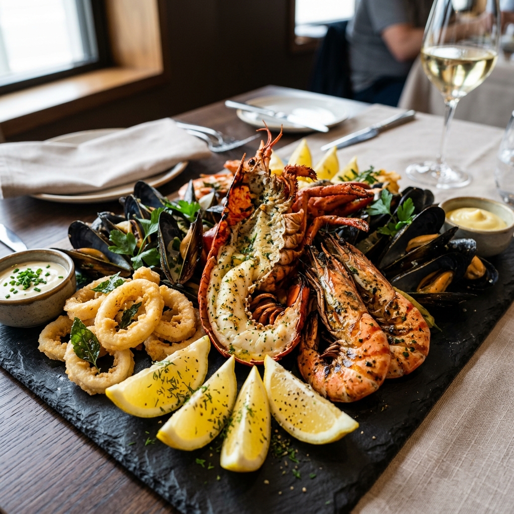Seafood Mix Grill